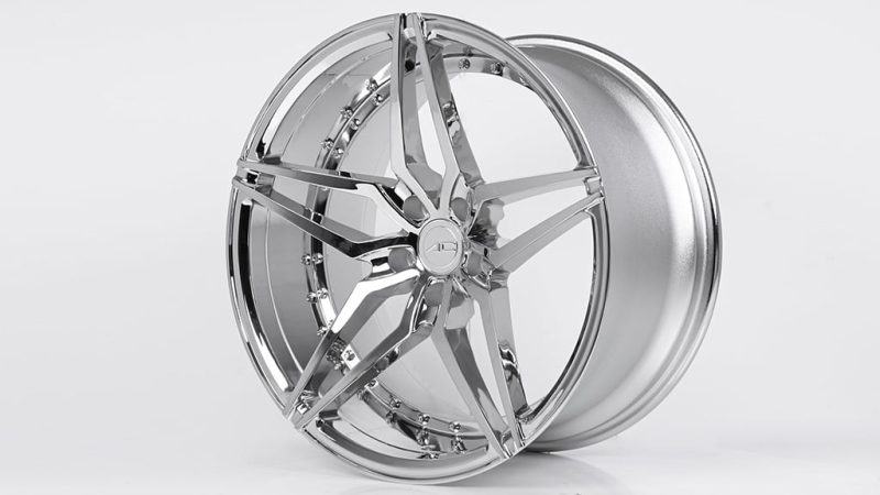 20" STAGGERED AC WHEELS AC01 CHROME EXTREME CONCAVE RIMS